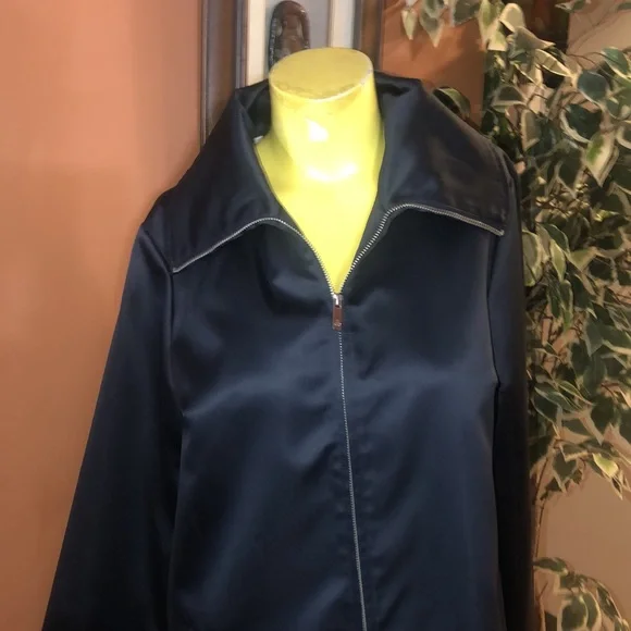 DENNIS BASSO NAVY JACKET SIZE S - Picture 4 of 9